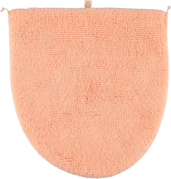 Rhomtuft - Badteppiche Prestige - Farbe: peach - 405 - Deckelbezug 45x50 cm
