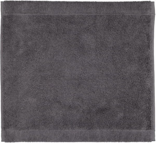 Cawö Handtücher Life Style Uni 7007 - Farbe: anthrazit - 774 - Seiflappen 30x30 cm