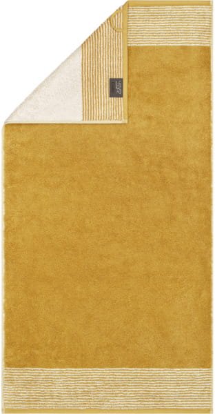 Cawö Handtücher Luxury Home Two-Tone 590 - Farbe: gold - 53 - Handtuch 50x100 cm