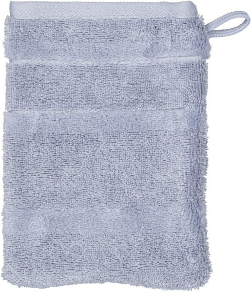 Cawö Handtücher Noblesse2 Uni 1002 - Farbe: nordic blue - 187 - Waschhandschuh 16x22 cm