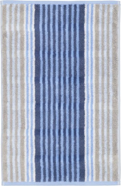 Cawö Handtücher Noblesse Harmony Streifen 1085 - Farbe: sky - 17 - Gästetuch 30x50 cm