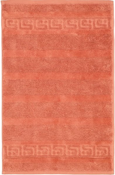 Cawö Handtücher Noblesse Uni 1001 - Farbe: brick - 387 - Gästetuch 30x50 cm