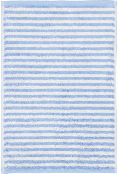 Cawö - Campus Ringel 955 - Farbe: sky - 10 - Gästetuch 30x50 cm