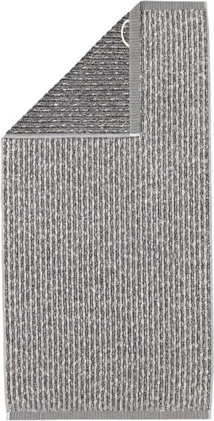 Möve Handtücher Brooklyn Pinstripe - Farbe: nature/black - 081 - Handtuch 50x100 cm