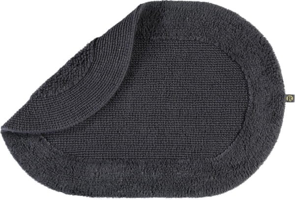 Rhomtuft - Badteppiche Exquisit - Farbe: zinn - 02 - 50x75 cm