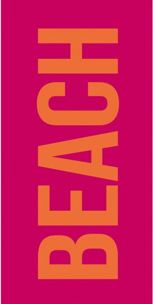 Cawö Home Strandtücher Beach 5580 - Farbe: sunset - 23 - 80x180 cm