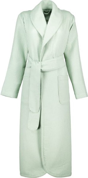 Vossen Bademäntel Damen Schalkragen Catania - Farbe: soft green - 5305 - S