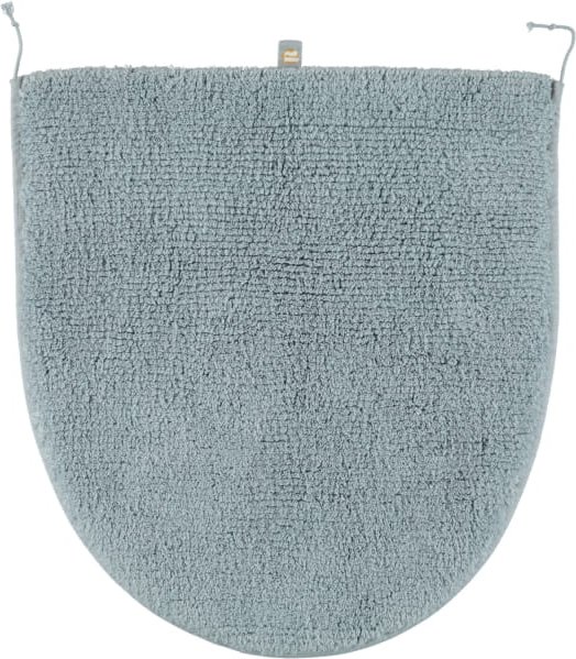 Rhomtuft - Badteppiche Prestige - Farbe: aquamarin - 400 - Deckelbezug 45x50 cm