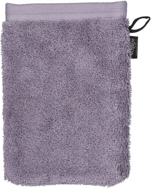 Vossen Handtücher Vegan Life - Farbe: dunkelgrau - 7410 - Waschhandschuh 16x22 cm