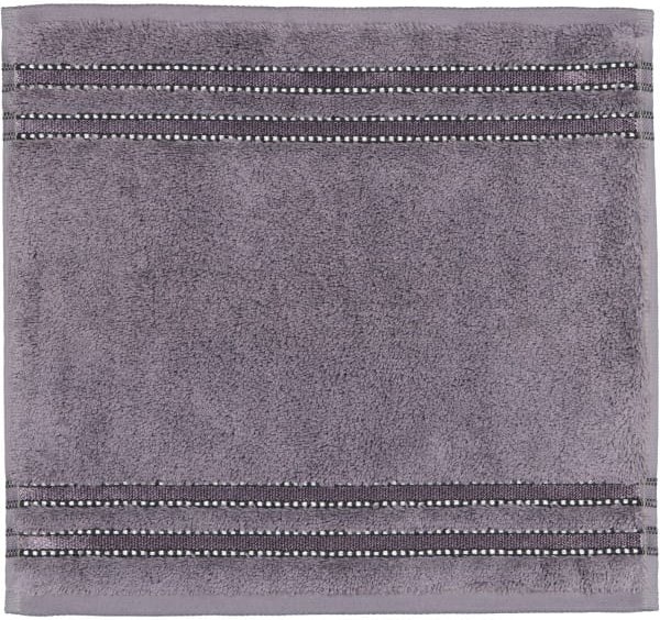 Vossen Handtücher Cult de Luxe - Farbe: graphit - 7660 - Seiflappen 30x30 cm
