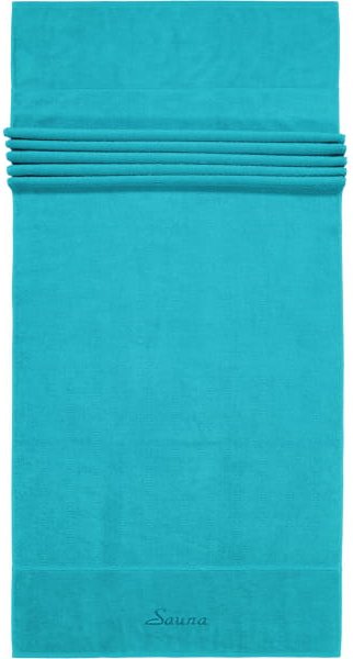 frottana Saunatücher Pearl - Farbe: ocean - 460 - 80x200 cm