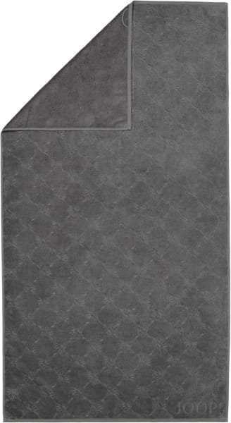 JOOP Uni Cornflower 1670 - Farbe: anthrazit - 774 - Duschtuch 80x150 cm