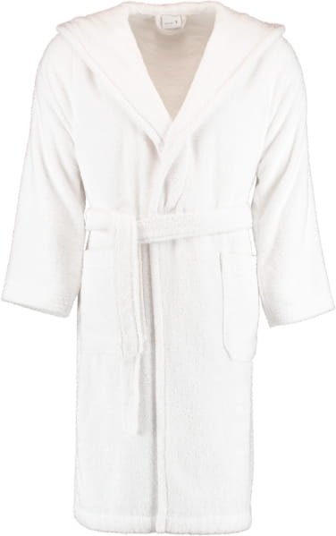 Möve Bademäntel unisex Kapuze Superwuschel - Farbe: snow - 001 - XS