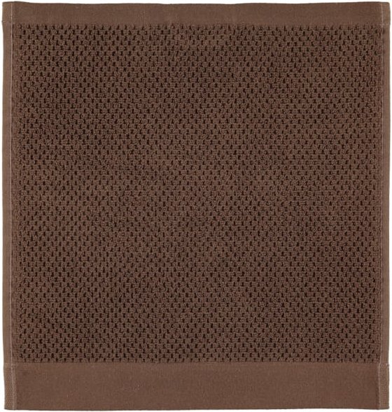 Rhomtuft - Handtücher Baronesse - Farbe: mocca - 406 - Seiflappen 30x30 cm