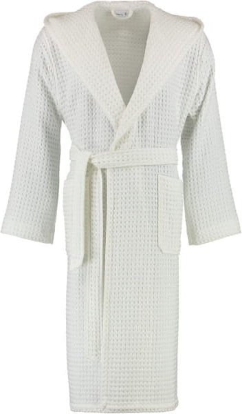 Möve - Kapuzenbademantel Piquée - Farbe: snow - 001 (2-7650/0175) - S