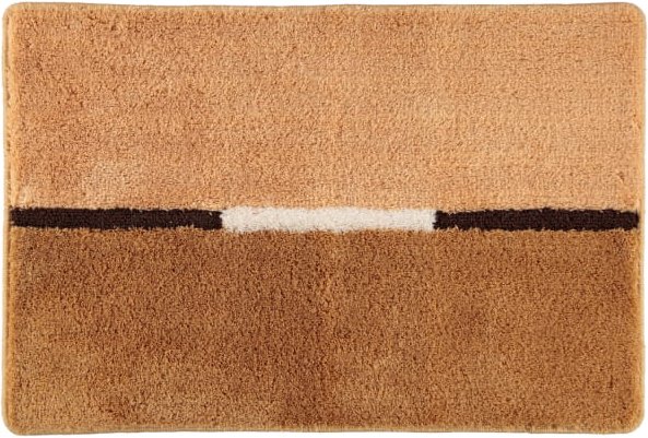 Rhomtuft RHOMY - Badteppich Mira 257 - Farbe: sand - 834 - 60x90 cm