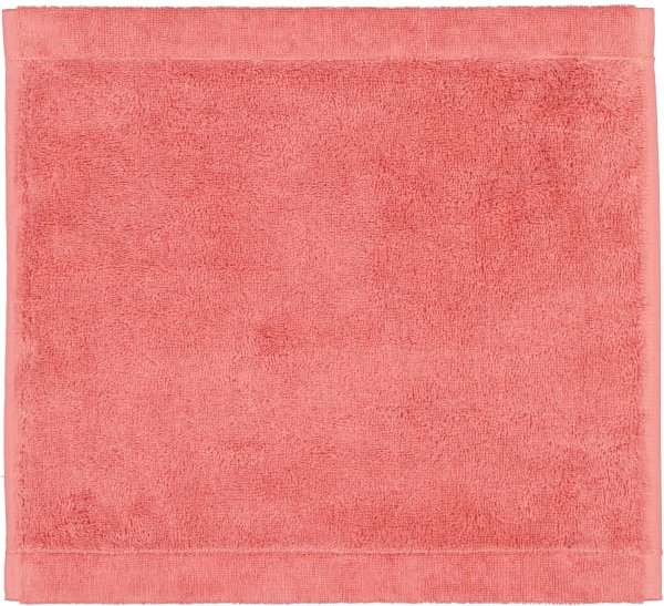 Cawö Handtücher Life Style Uni 7007 - Farbe: koralle - 255 - Seiflappen 30x30 cm