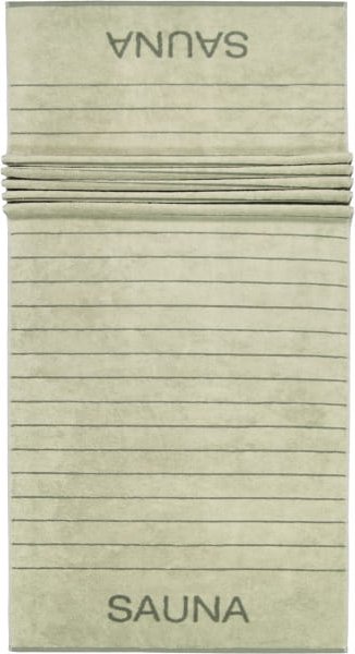 Cawö Saunatücher Balance Doubleface 6237 - Farbe: wasabi - 44 - 80x200 cm