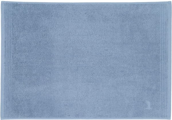 Möve Badematten Superwuschel - Farbe: steel blue - 847 - 50x70 cm