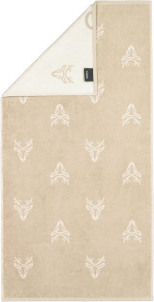 Cawö Handtücher Alpenchic Edition Allover 6229 - Farbe: natur - 33 - Handtuch 50x100 cm