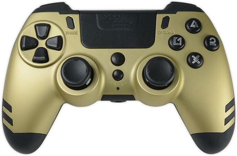 Steelplay Slim Pack Wireless Controller, gold