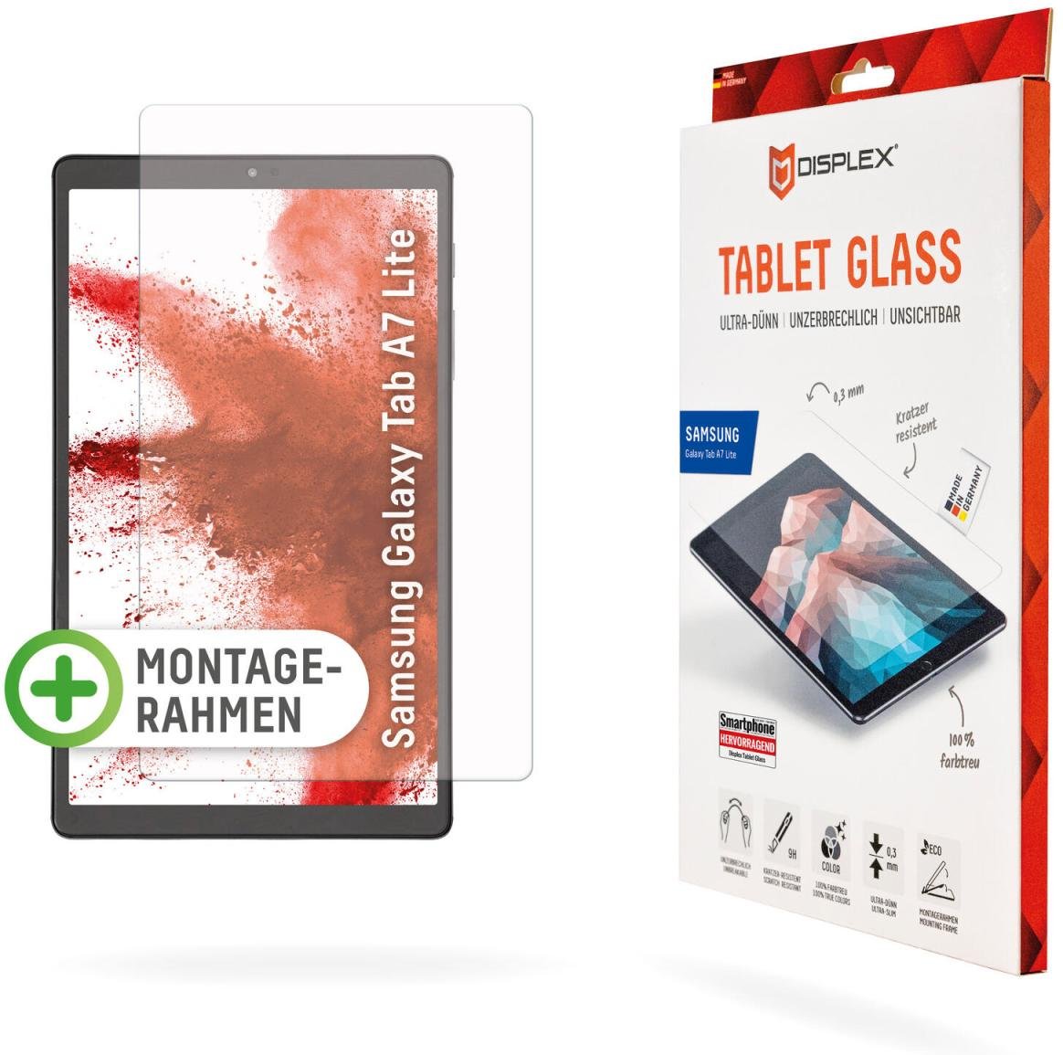 DISPLEX Tablet Glass Displayschutz für Tab A7 Lite