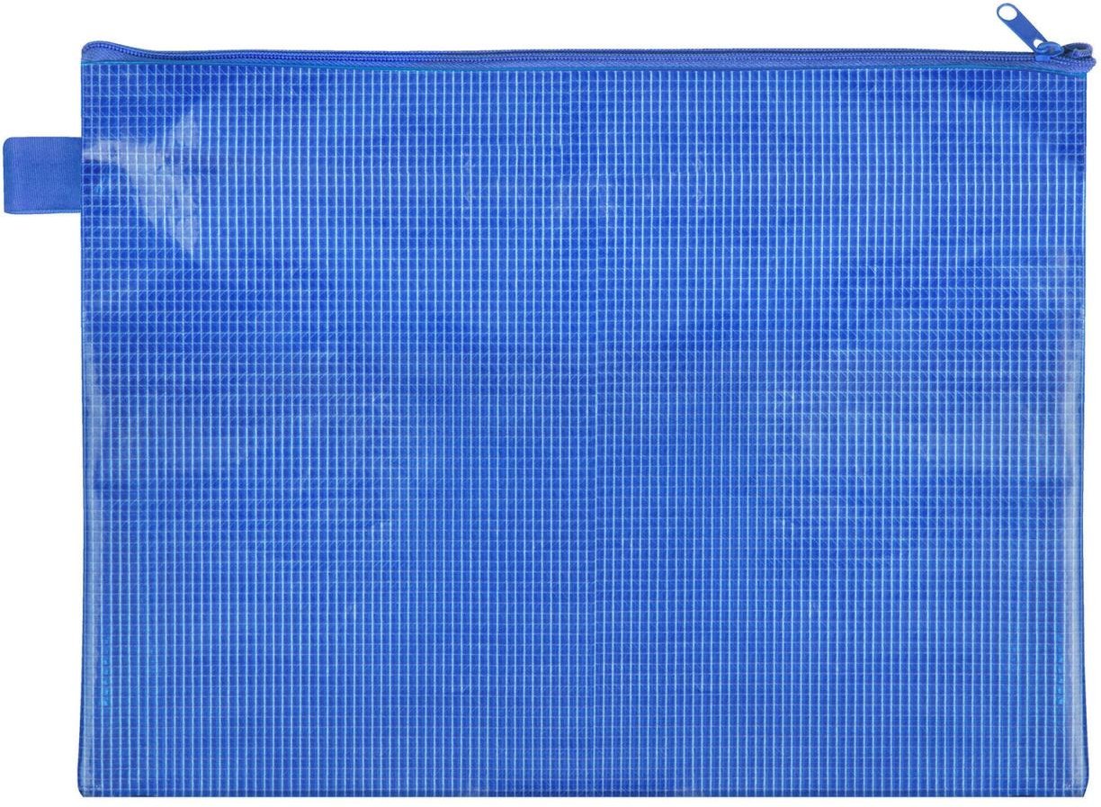 VELOFLEX Reißverschlussbeutel A4 blau