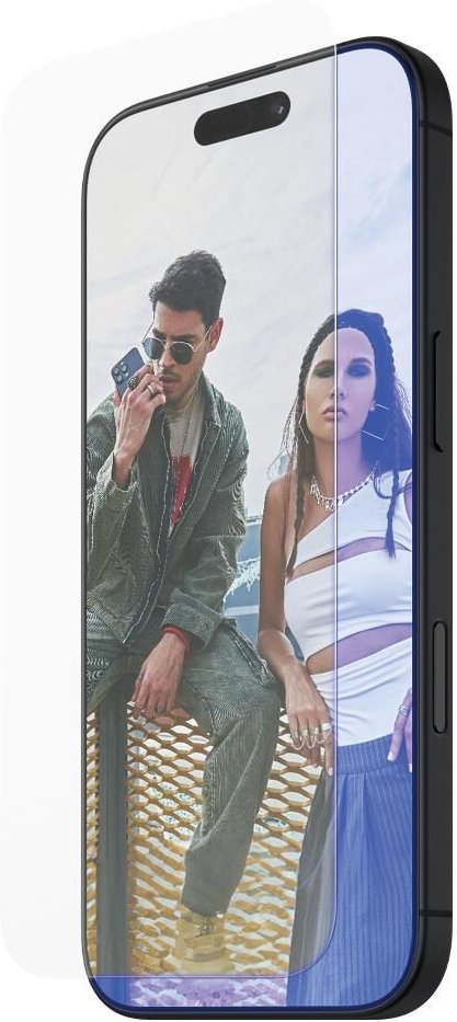 SAFE. by PanzerGlass® Anti-Blau Light Displayschutz für iPhone 16 Plus & 15 Plus - Ultra-Wide Fit