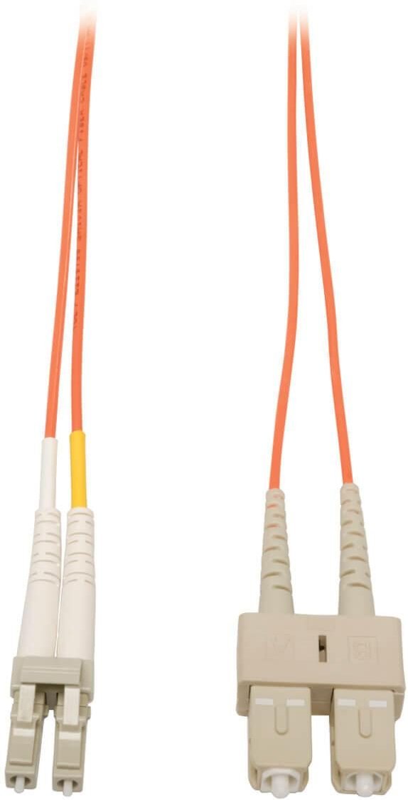 Eaton Tripp Lite Series Duplex Multimode 50/125 Fiber Patch Kabel (LC/SC), 5M (16 ft.)