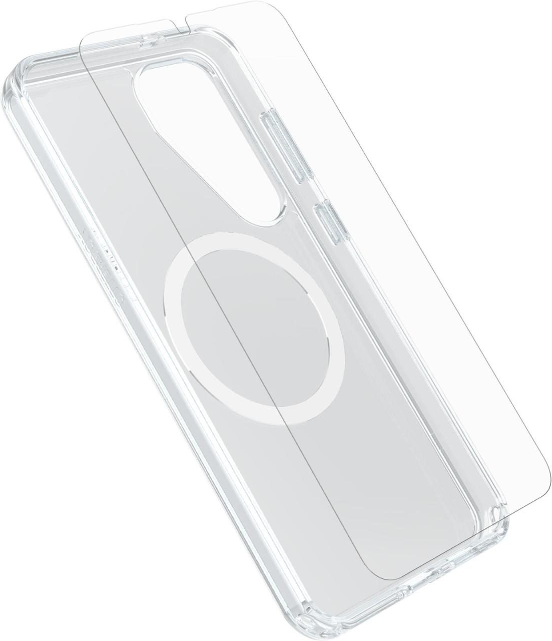 OtterBox Symmetry Clear Magnets Schutzhülle + Premium Glass für Samsung Galaxy S25+ clear