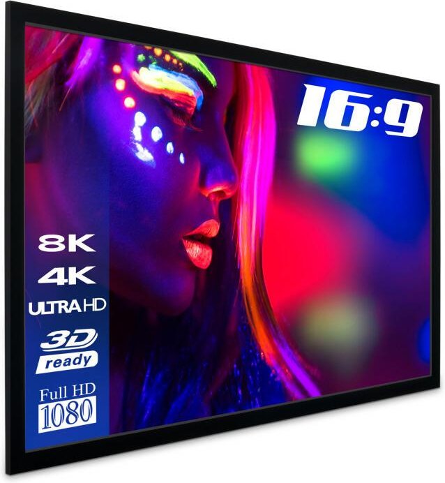 Thumbnail - eSmart Professional MIRALE Rahmen Leinwand 332 x 187 cm (150") 16:9