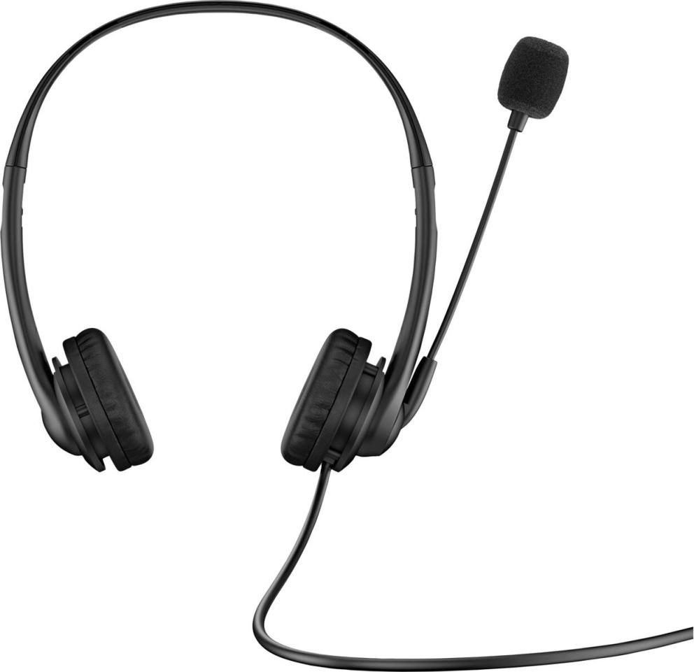 HP G2 kabelgebundenes Stereo-Headset 3,5-mm-Kopfhörerbuchse schwarz