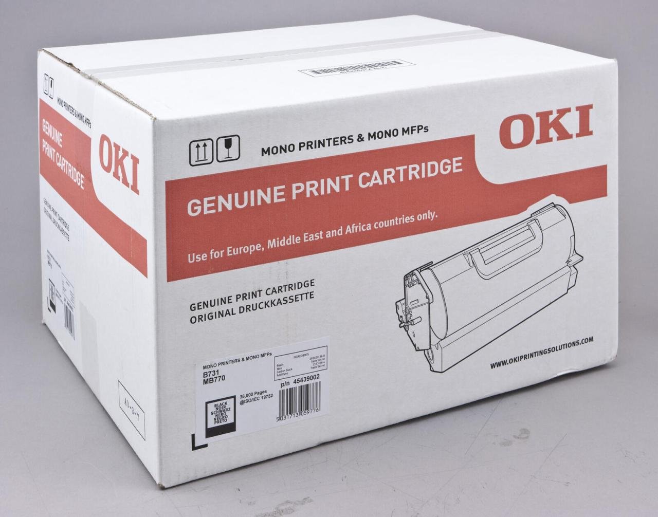 OKI Original Toner schwarz 36.000 Seiten (45439002)