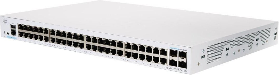 Cisco Switch Business 250-Series 52-Port 1GbE smart managed