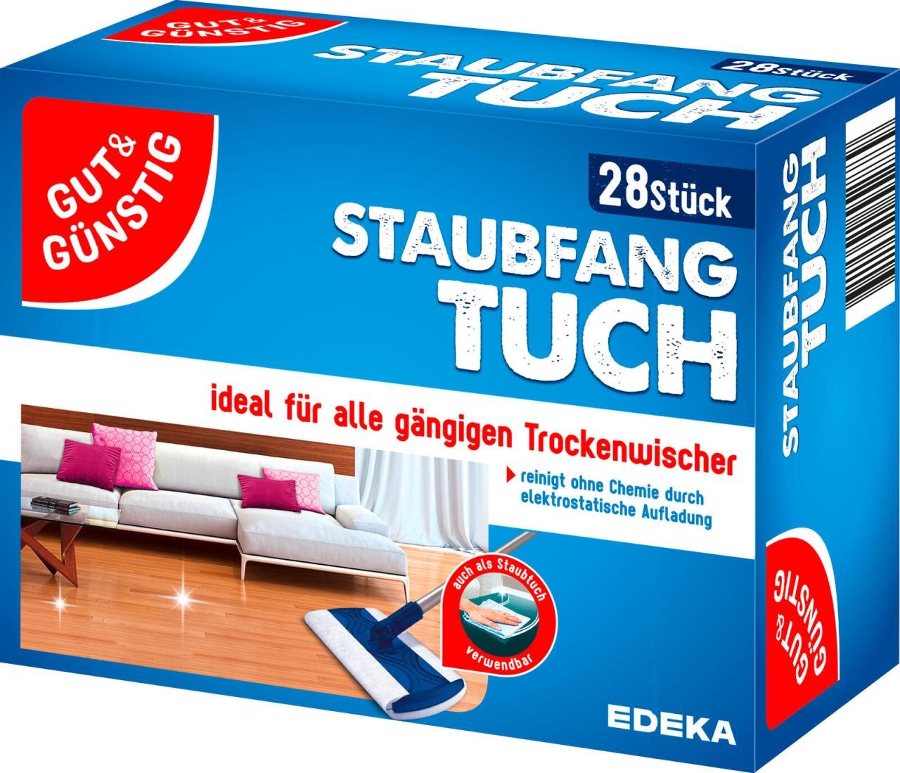 Thumbnail - GUT&GÜNSTIG Bodentücher Mikrofaser