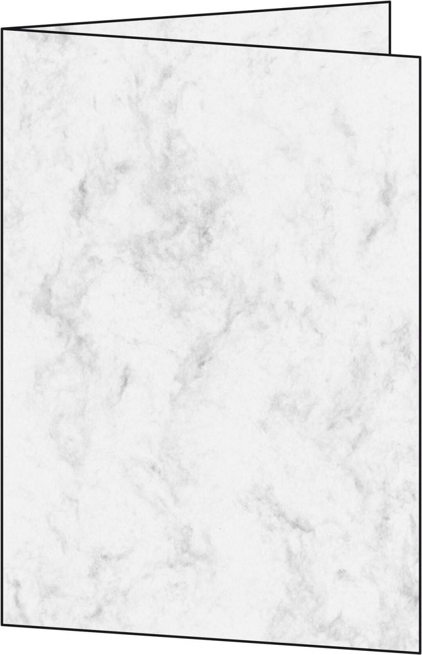 SIGEL Faltkarten DIN A5 grau