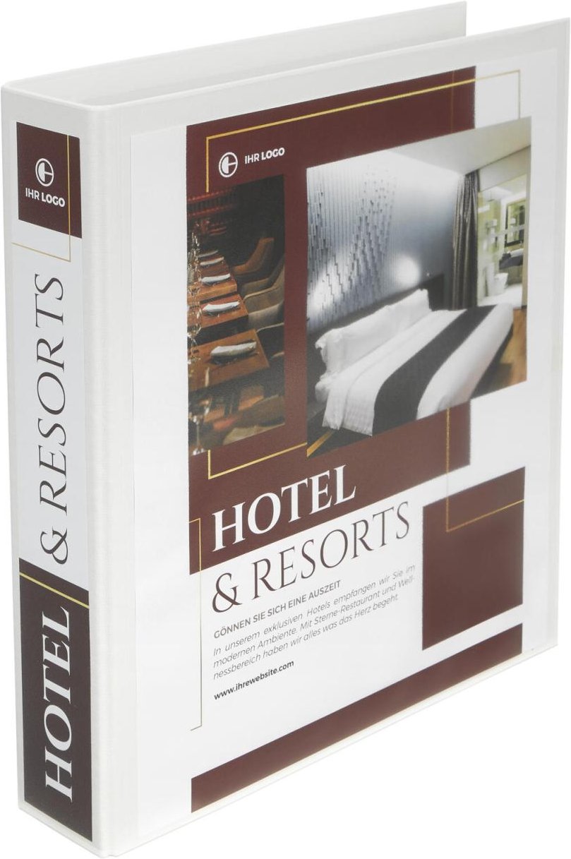 Thumbnail - VELOFLEX Präsentationsringbücher 4-Ringe DIN A4 6 cm weiß