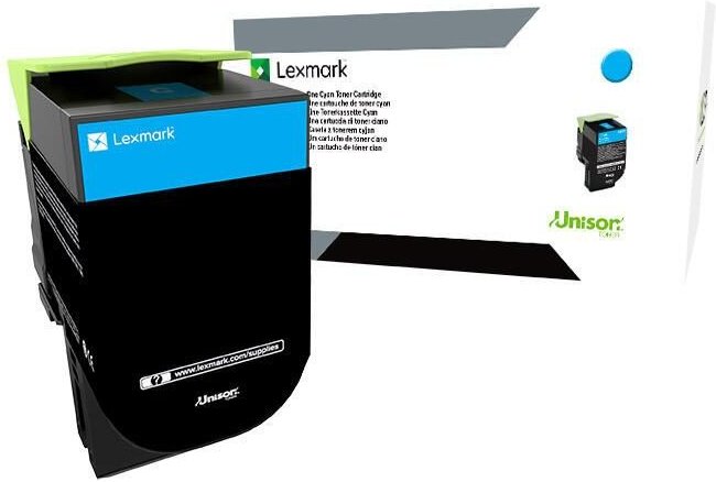 Lexmark Original Toner Standard Variante - CX310 cyan 2000 Seiten (80C0S20)