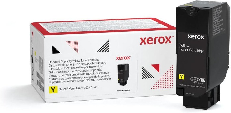 Xerox Original C625 Toner - gelb 6.000 Seiten (006R04619)