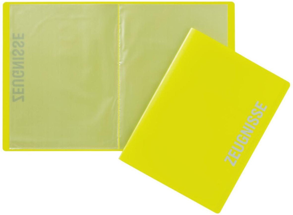 PAGNA Zeugnismappe DIN A4 hellgrün