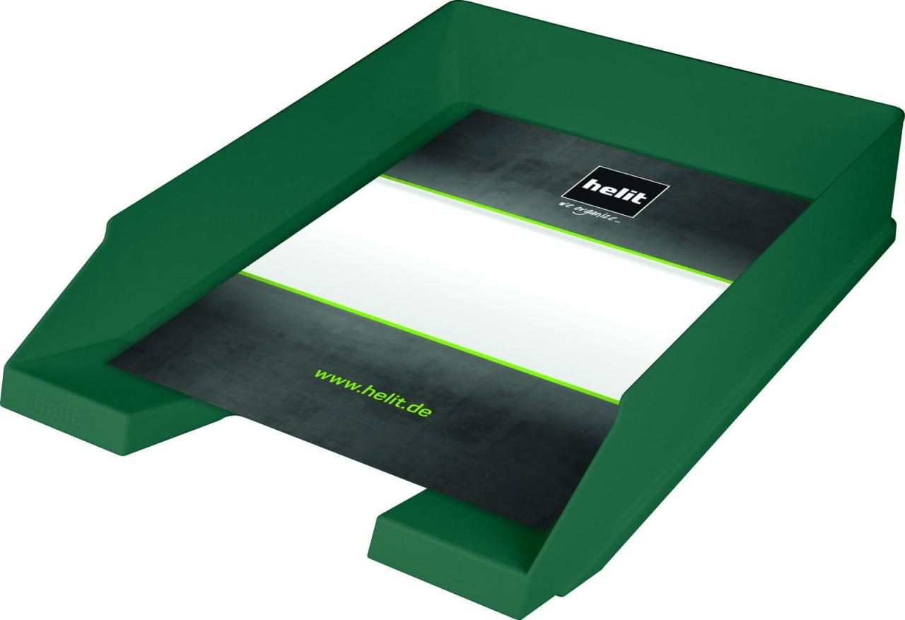 helit Briefablagen DIN C4 grün