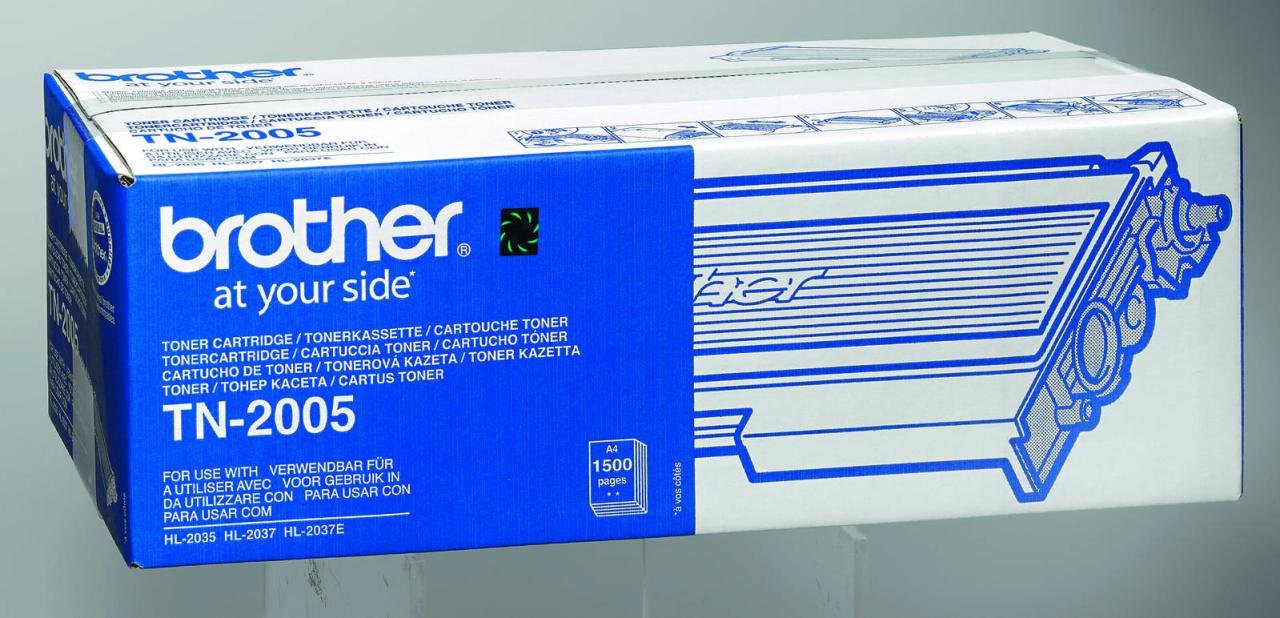 Brother Original TN2005 Toner schwarz 1.500 Seiten (TN-2005)