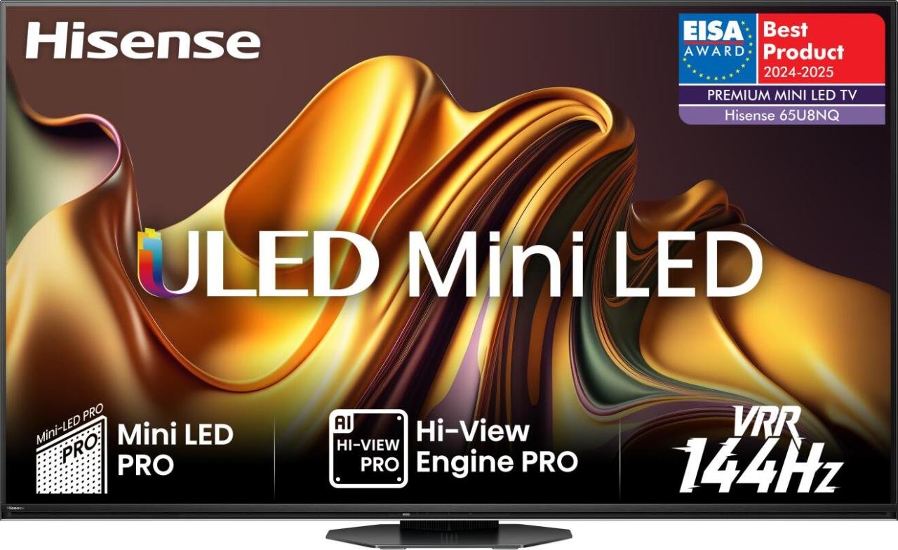 Hisense 65U8NQ ULED-Fernseher 165 cm (65"), 3840×2160