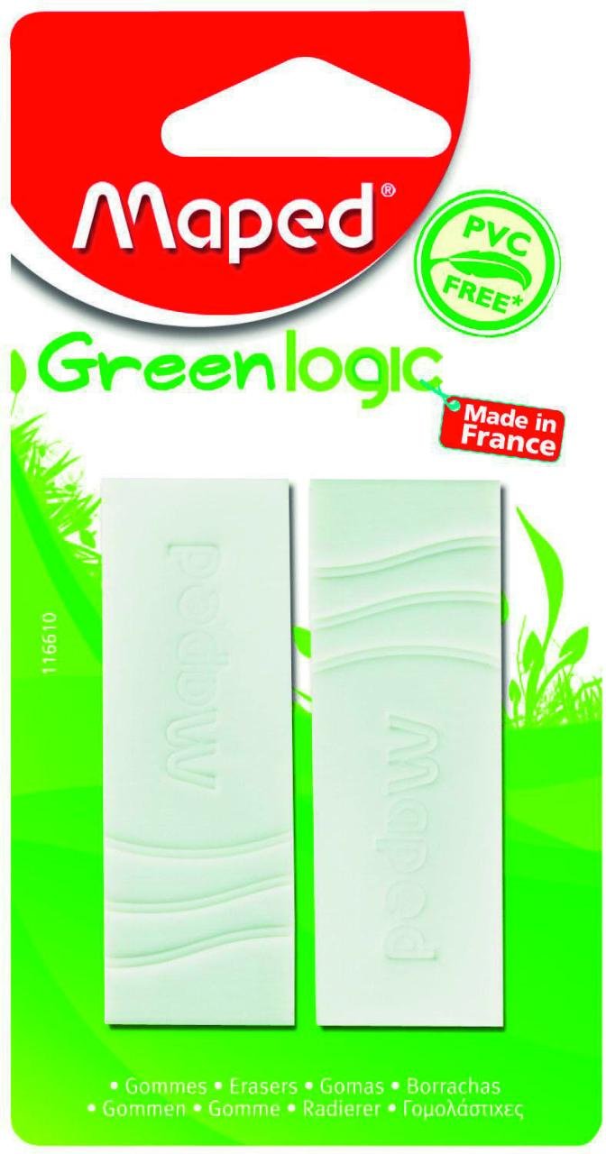 Thumbnail - maped Radiergummis weiß