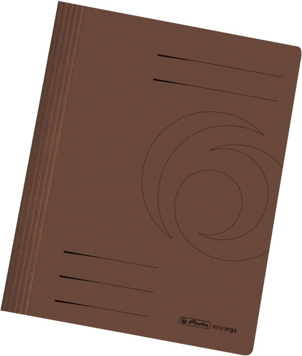 Thumbnail - herlitz Schnellhefter DIN A4 Stabiler Manila-Karton braun