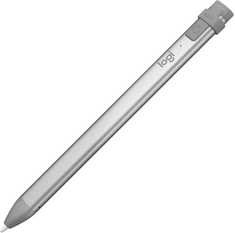Logitech Crayon Lightning - Digitaler Zeichenstift kabellos grau für iPad