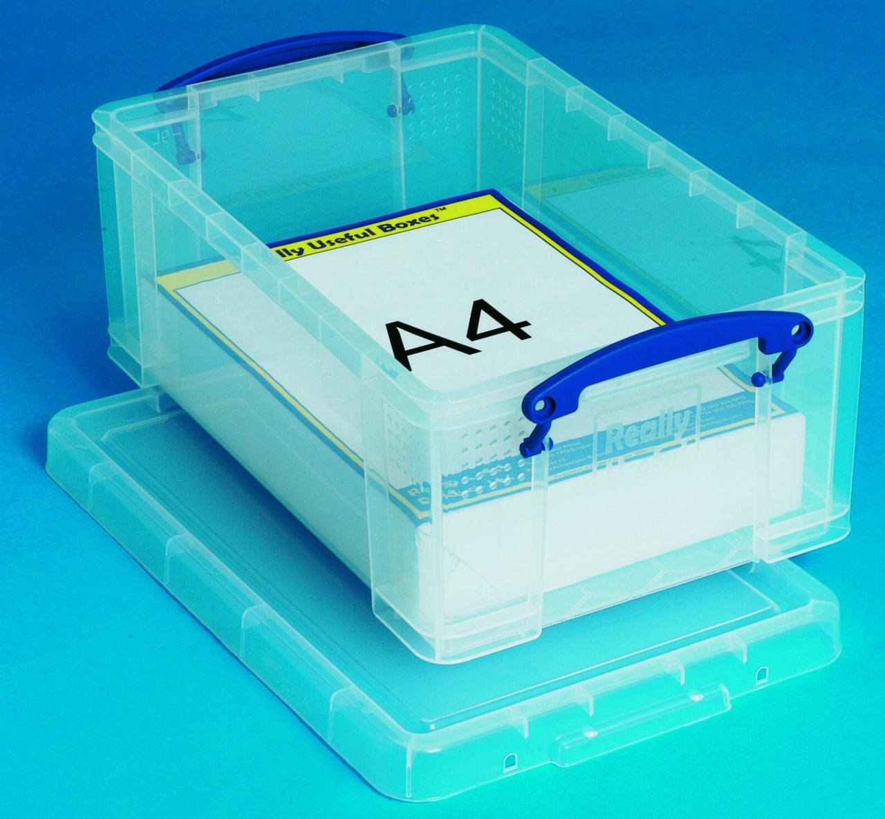 Really Useful Box Aufbewahrungsbox 9,0 l - 39,5 x 25,5 x 15,5 cm transparent