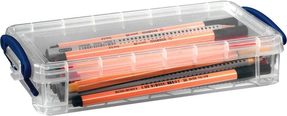 Really Useful Box 0,55 l Aufbewahrungsbox 22,0 x 10,0 x 4,0 cm - transparent