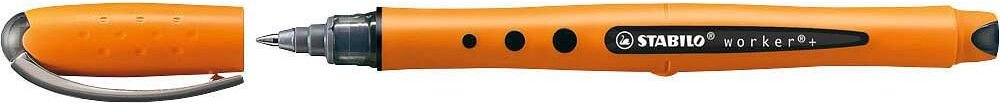 STABILO worker + Tintenroller 0,3 mm - Schreibfarbe schwarz