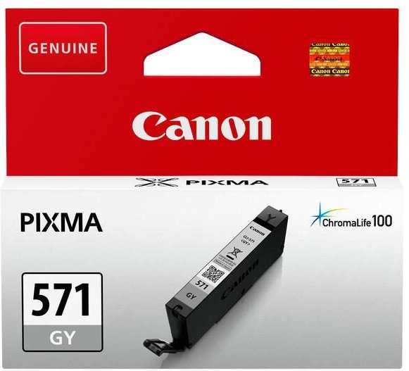 Canon Original CLI-571GY Druckerpatrone - grau (0389C001)